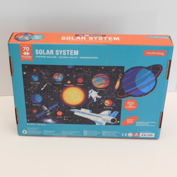 Mudpuppy Solar System 70 Piece Puzzle - Picture 3 of 3